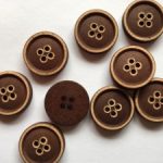Artificial Wooden Buttons